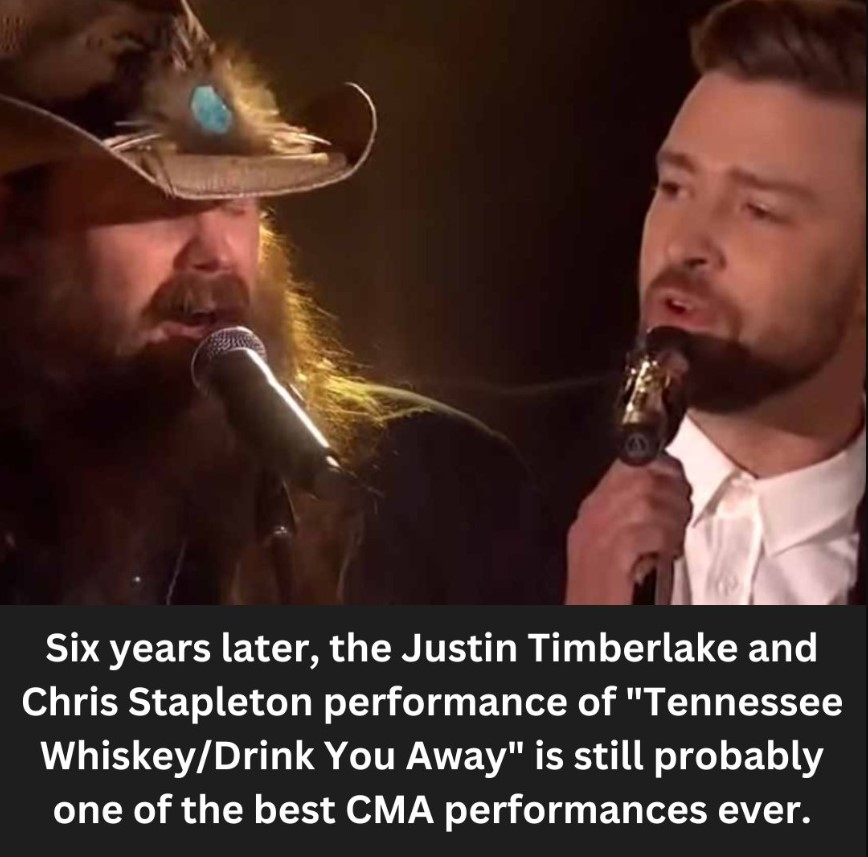 Justin Timberlake And Chris Stapleton's "Tennessee Whiskey/Drink You
